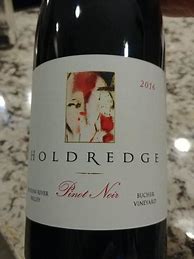 Image result for Holdredge Pinot Noir