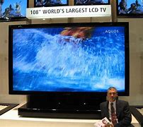 Image result for Biggest Flat Screen TV Ever