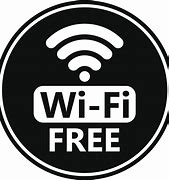 Image result for FreeWifi Sign No Background