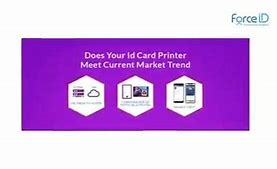 Image result for Dual Sided Plastic ID Card Printer