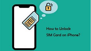 Image result for Unlock Sim Card iPhone