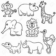 Image result for Cute Zoo Animal Drawings
