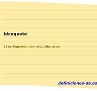 Image result for bicoquete
