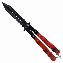 Image result for Red Butterfly Knife