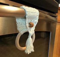 Image result for Crochet Magnetic Towel Holder