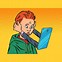 Image result for Cartoon Person On Cell Phone