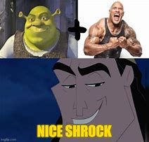 Image result for Shrek Rock Meme