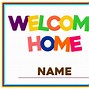 Image result for Welcome to Your New Home Template