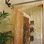 Image result for Chain Curtain for Doorway