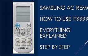 Image result for Samsung AC Remote Control