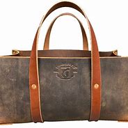 Image result for Leather Tool Tote Bag