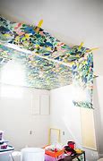 Image result for How to Put Wallpaper On the Ceiling