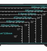 Image result for 22 Inch Monitor Dimensions