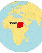 Image result for Sudan On Map of World