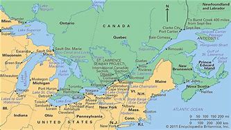 Image result for St. Lawrence River Topo Map Goose Bay