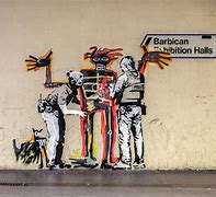 Image result for Banksy Street Art in London