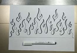 Image result for Easy Flame Cell Phone Case Drawing