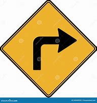 Image result for Sharp Right Turn Road Sign