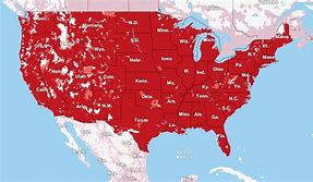 Image result for Verizon Cell Phone Coverage Map 2018