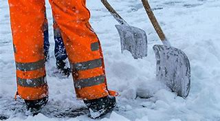 Image result for Shoveling Snow in Fhis Heat
