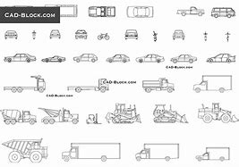 Image result for Free CAD Vehicle Blocks