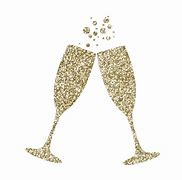 Image result for Gold Champagne Glasses Clip Art