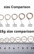 Image result for Nose Piercing Size Chart
