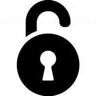 Image result for Unlocked Padlock Icon