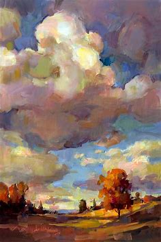 Cloud Nine Tom Nachreiner | Painting, Landscape paintings, Landscape art