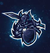 Image result for Gaming Logo Design Blue and Black