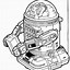 Image result for Asimo Robot Image Drawing