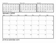 Image result for Australian Calendar 1852