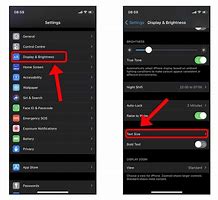 Image result for iPhone SE Screen Text Size