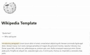 Image result for Wikipedia Template PSD