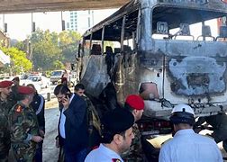 Image result for Bus Explosion in Syria