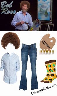Image result for Bob Ross Clothing