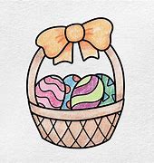 Image result for Easter Basket Drawing