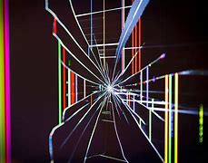 Image result for Cracked TV Screen Q-LED