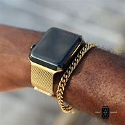 Image result for Gold Milanese Apple Watch Band