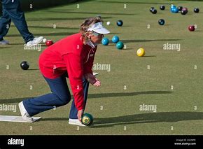 Image result for Old People Playing Lawn Bowls