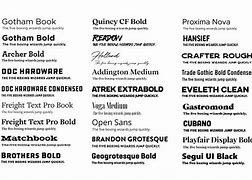Image result for Contemporary Font Styles