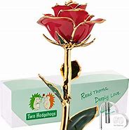 Image result for 24K Gold Dipped Real Rose
