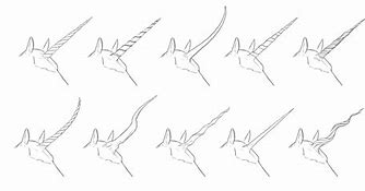 Image result for Cool Unicorn Horn Drawing