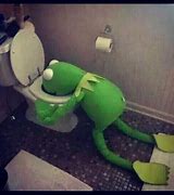 Image result for Kermit the Frog Sick