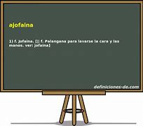 Image result for ajofaina