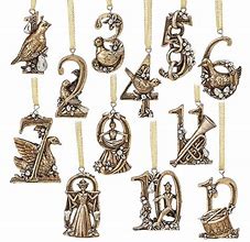 Image result for 12 Days of Christmas Tree Ornaments