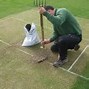 Image result for Cricket Pitch Birds Eye View