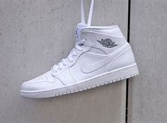 Image result for Air Jordan 1 All White