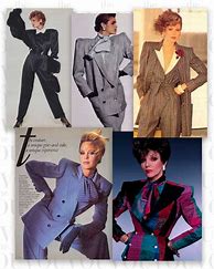 Image result for 1980s Women's Suit Lacketss