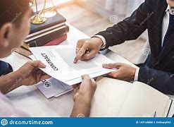 Image result for Lawyers Signing a Contract
